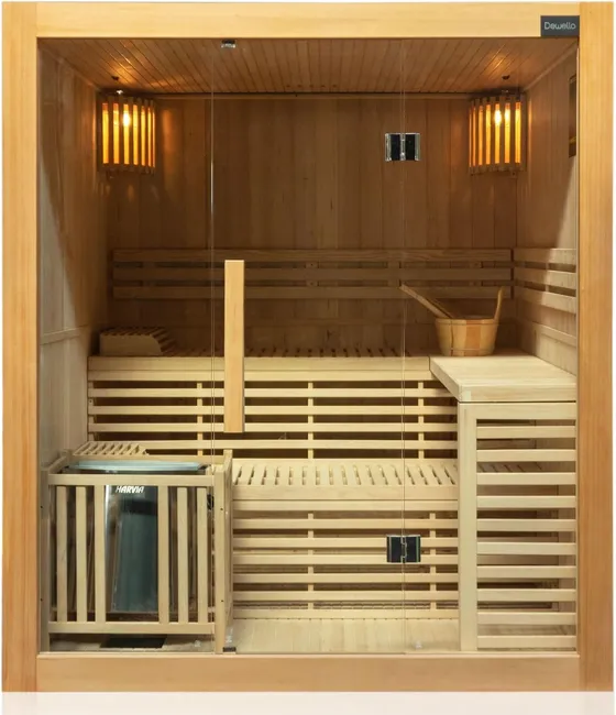 Dewello Finnische Sauna Sarnia 180×140
