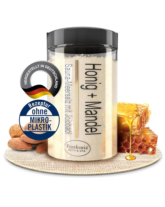 Frankonia Bath & Spa Sauna-Salz-Peeling Honig-Mandel (400 g)